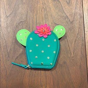 Kate Spade Cactus coin purse